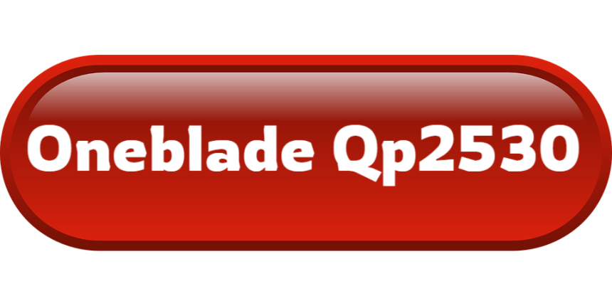 1º – Barbeador elétrico Oneblade Qp2530 (Philips)