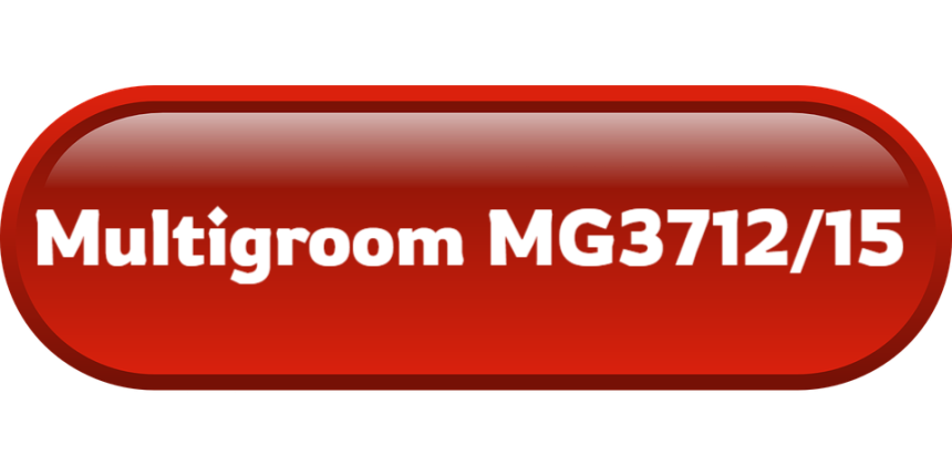 5º – Barbeador/aparador elétrico Multigroom MG3712/15 (Philips)