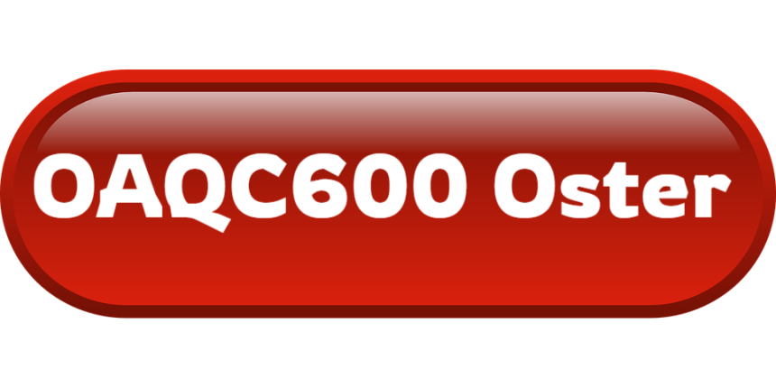 1º – Aquecedor elétrico portátil OAQC600 Oster