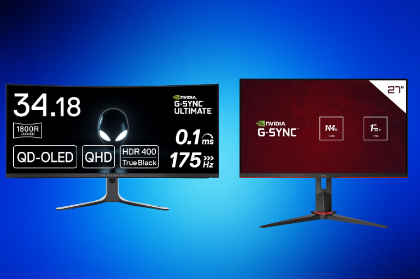 Os Melhores Monitores G-Sync(LG, AOC e mais)