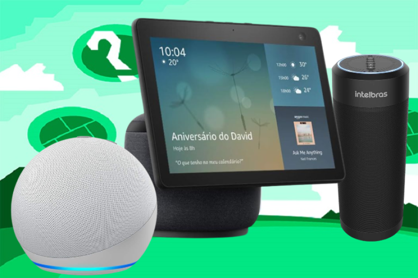 Os Melhores Smart Speakers (Amazon, Google e mais)